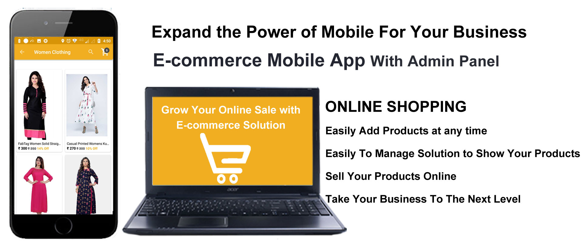 E-commerce mobile Application Development and Training